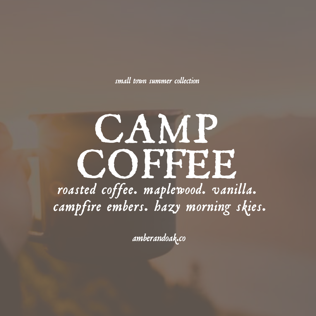 Camp Coffee 7oz Candle