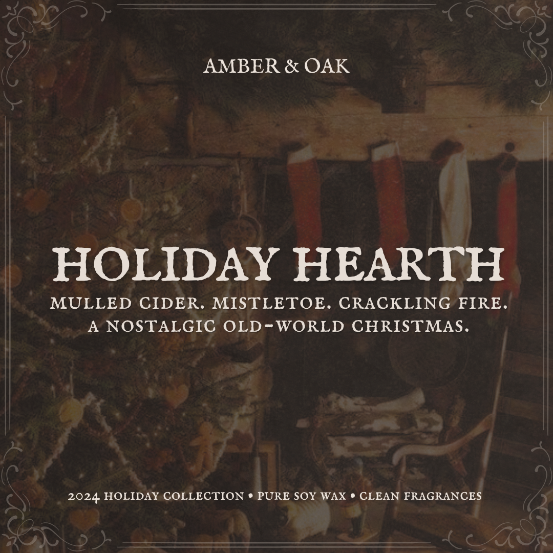 Holiday Hearth 7oz Soy Candle