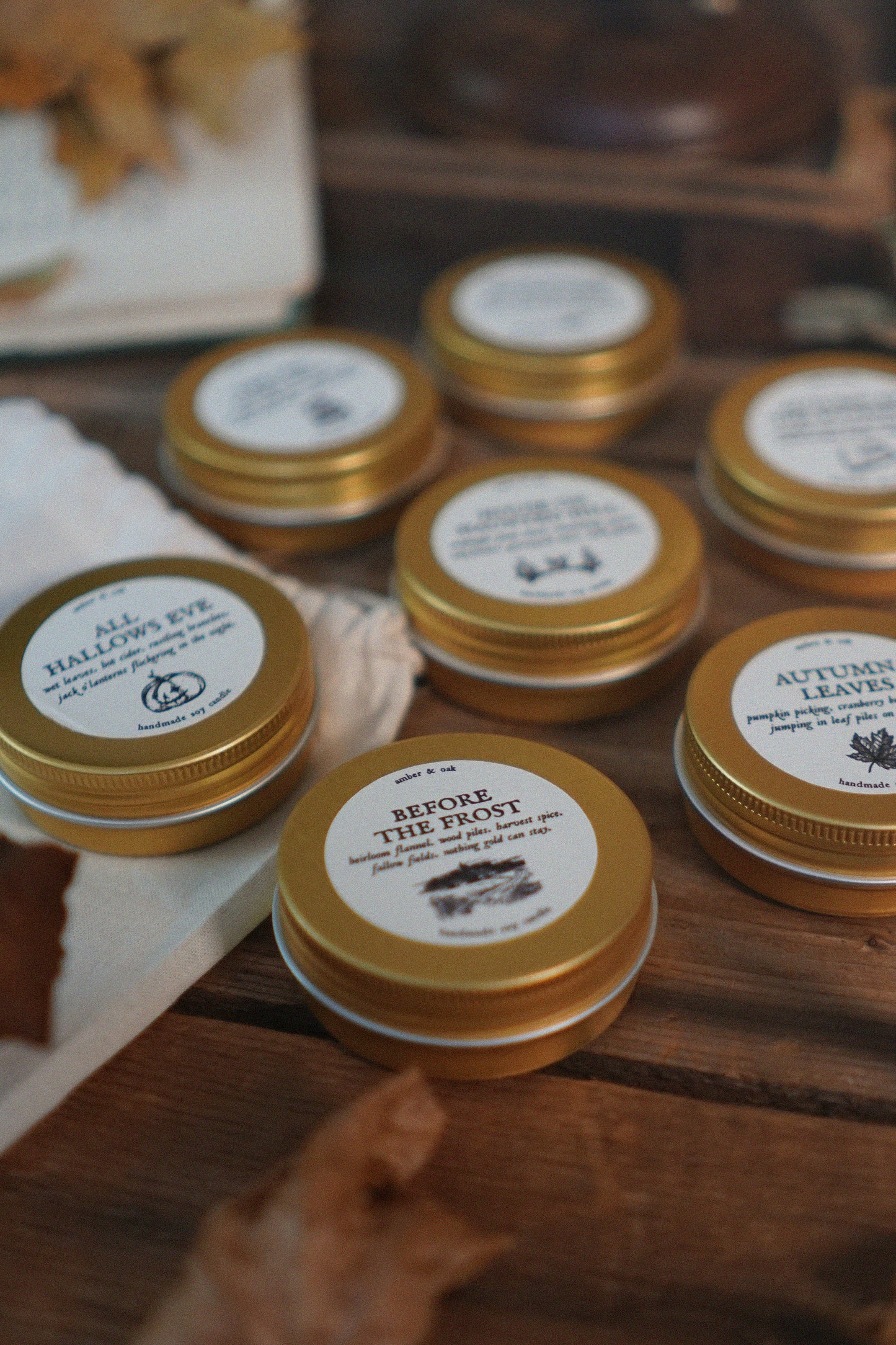 Autumn Memories Tea Light Set