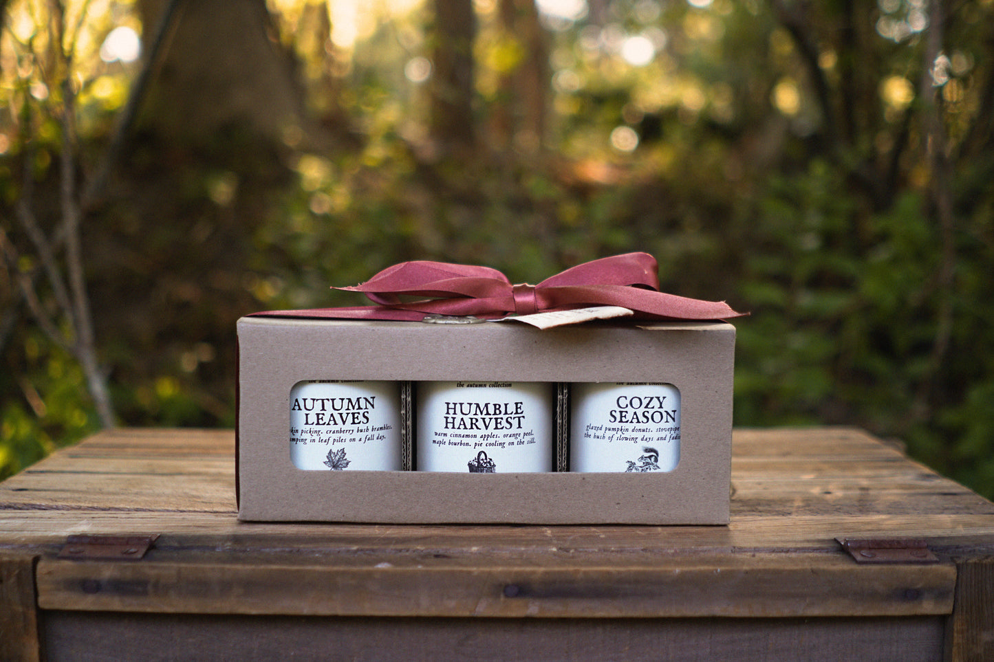 Autumn Trio Candle Set
