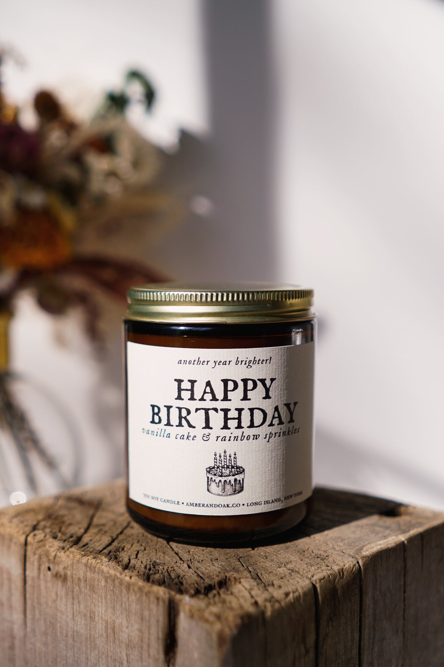 Happy Birthday 7oz Candle