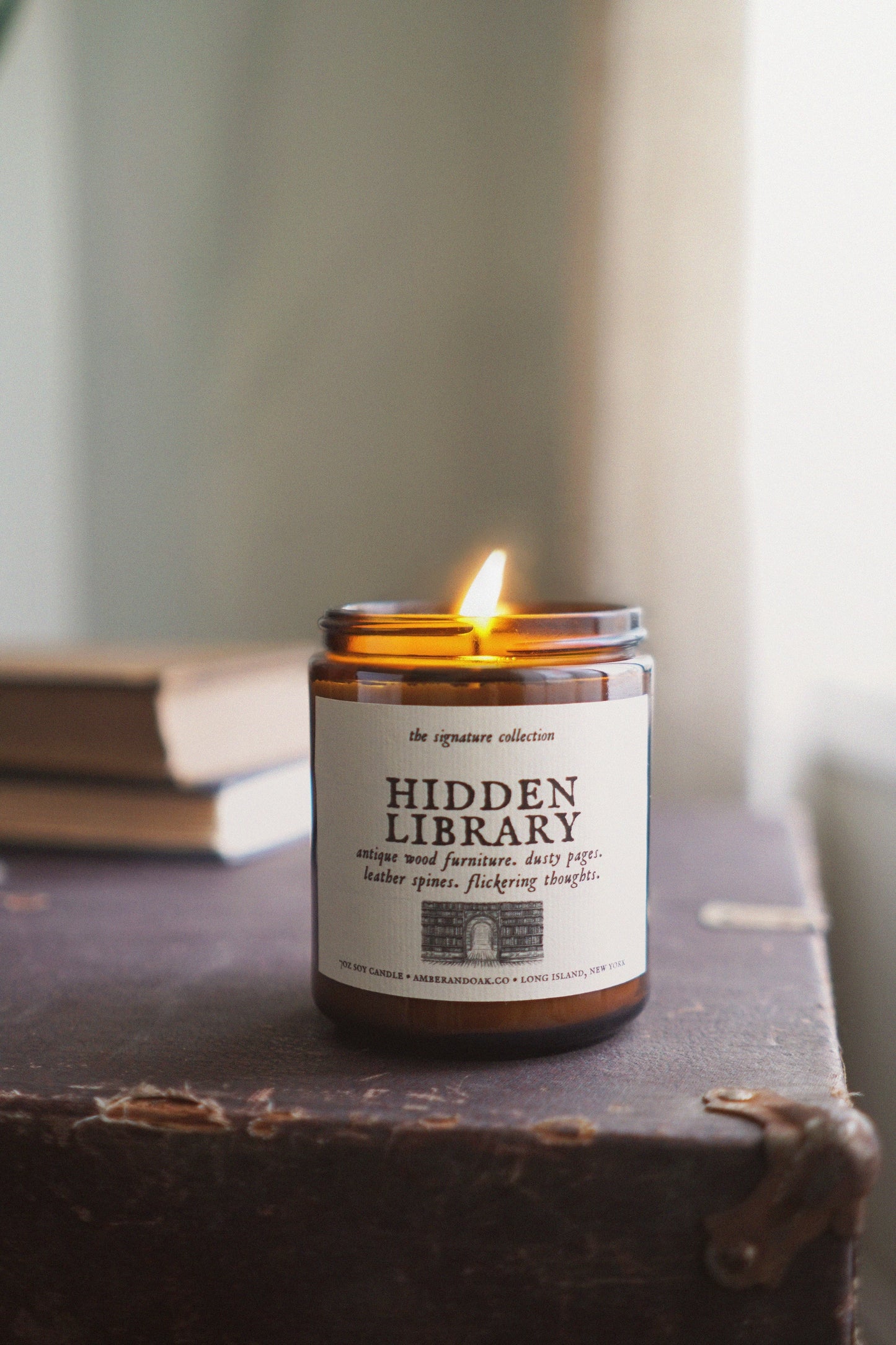 Hidden Library 7oz Candle
