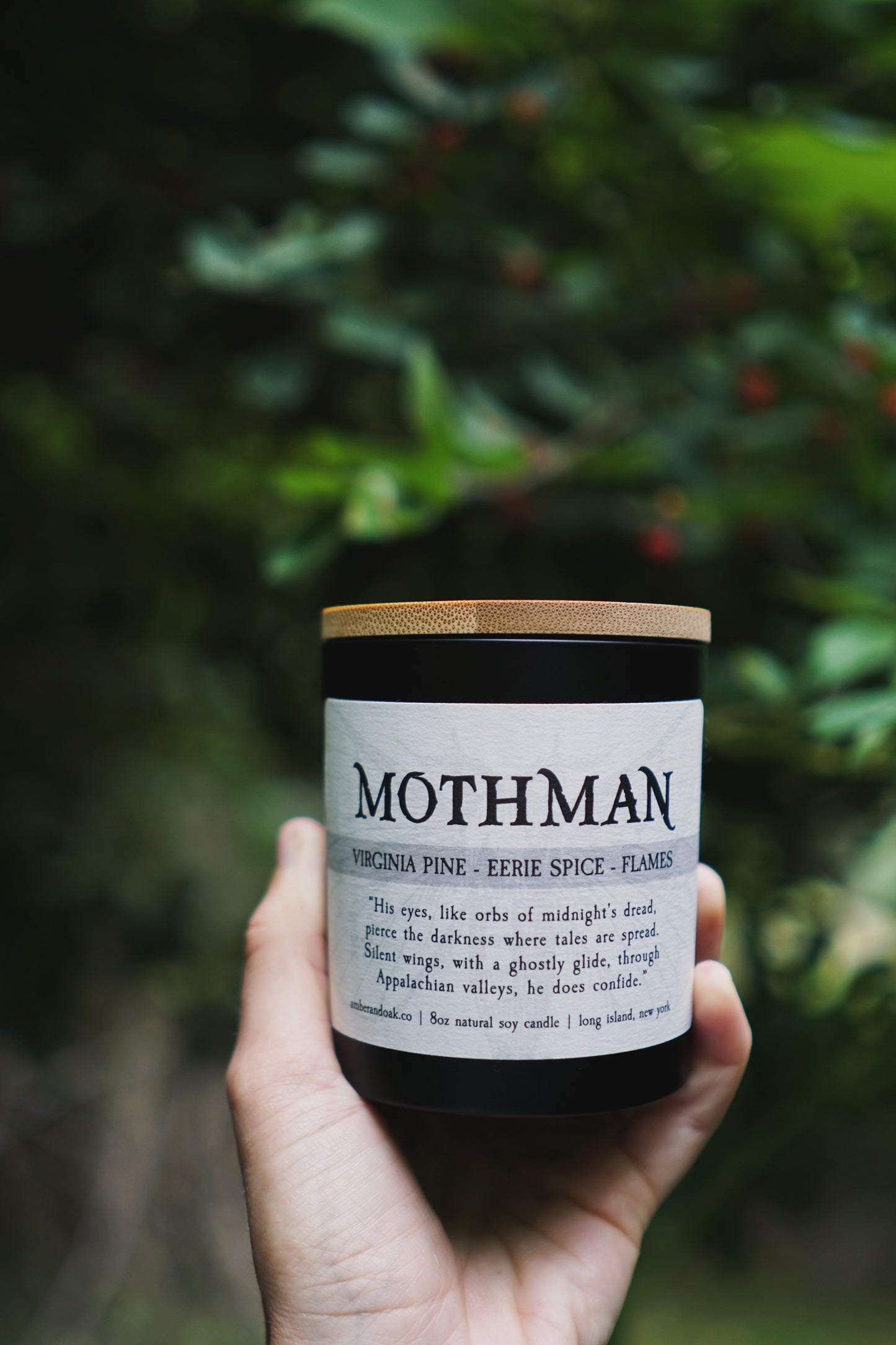 Mothman Soy Candle