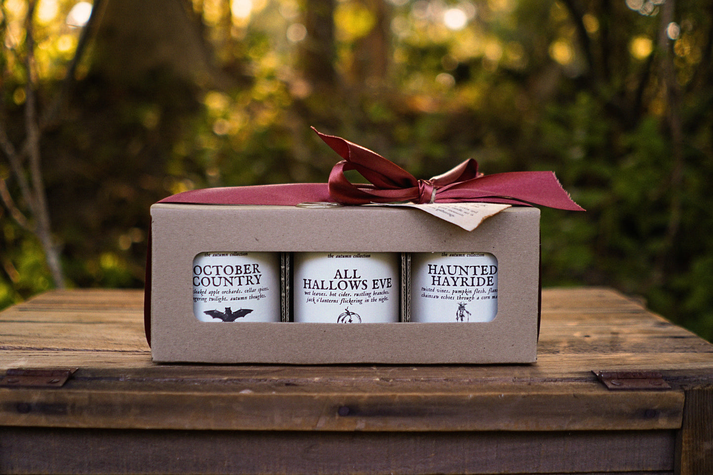 Autumn Trio Candle Set