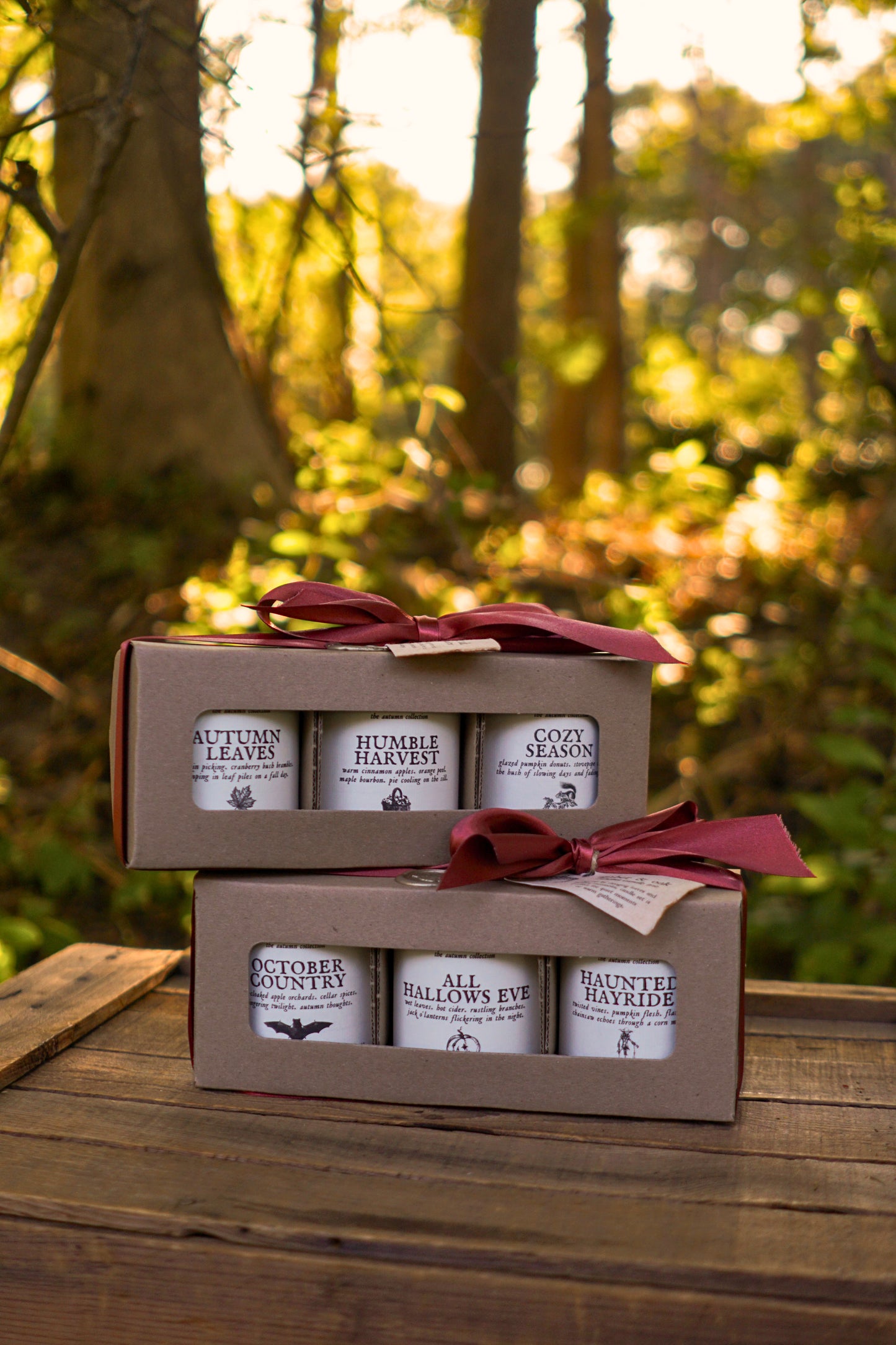 Autumn Trio Candle Set