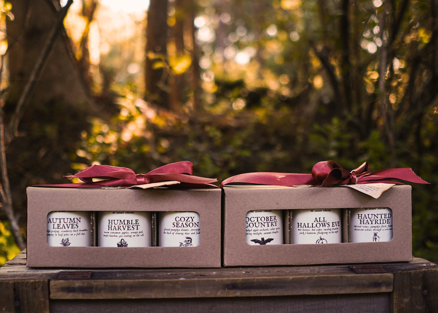 Autumn Trio Candle Set