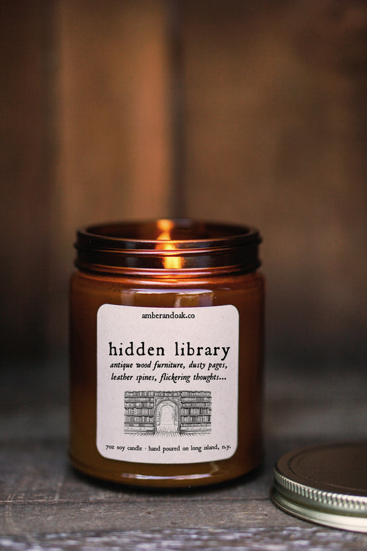 Hidden Library 7oz Candle
