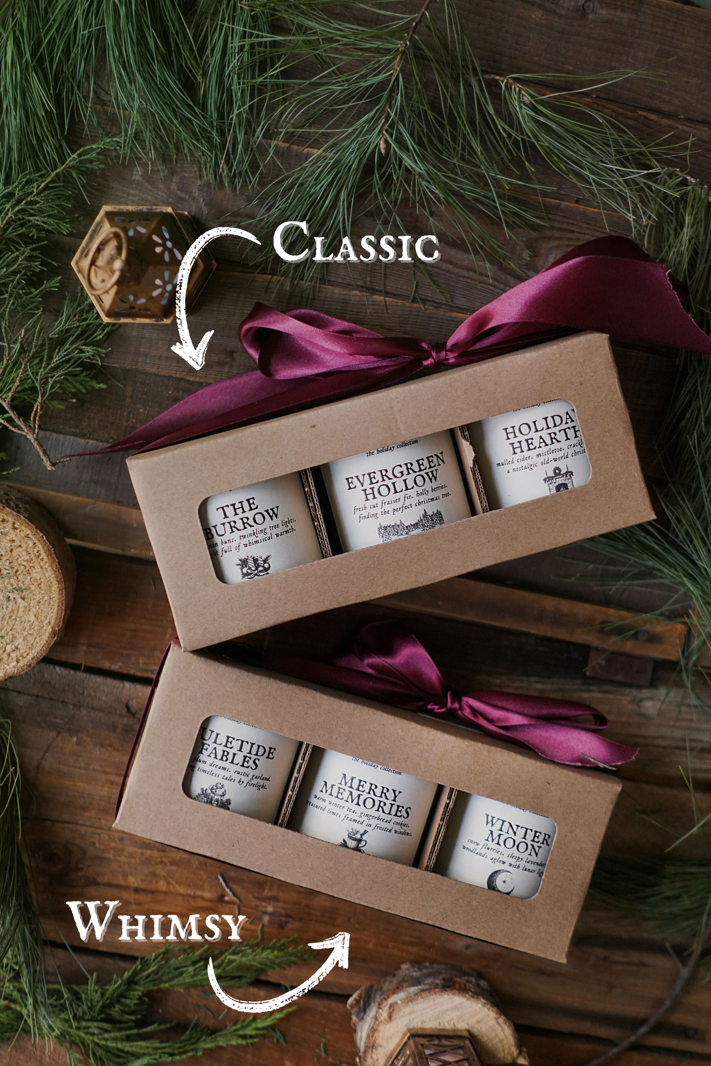 Holiday Candle Trios