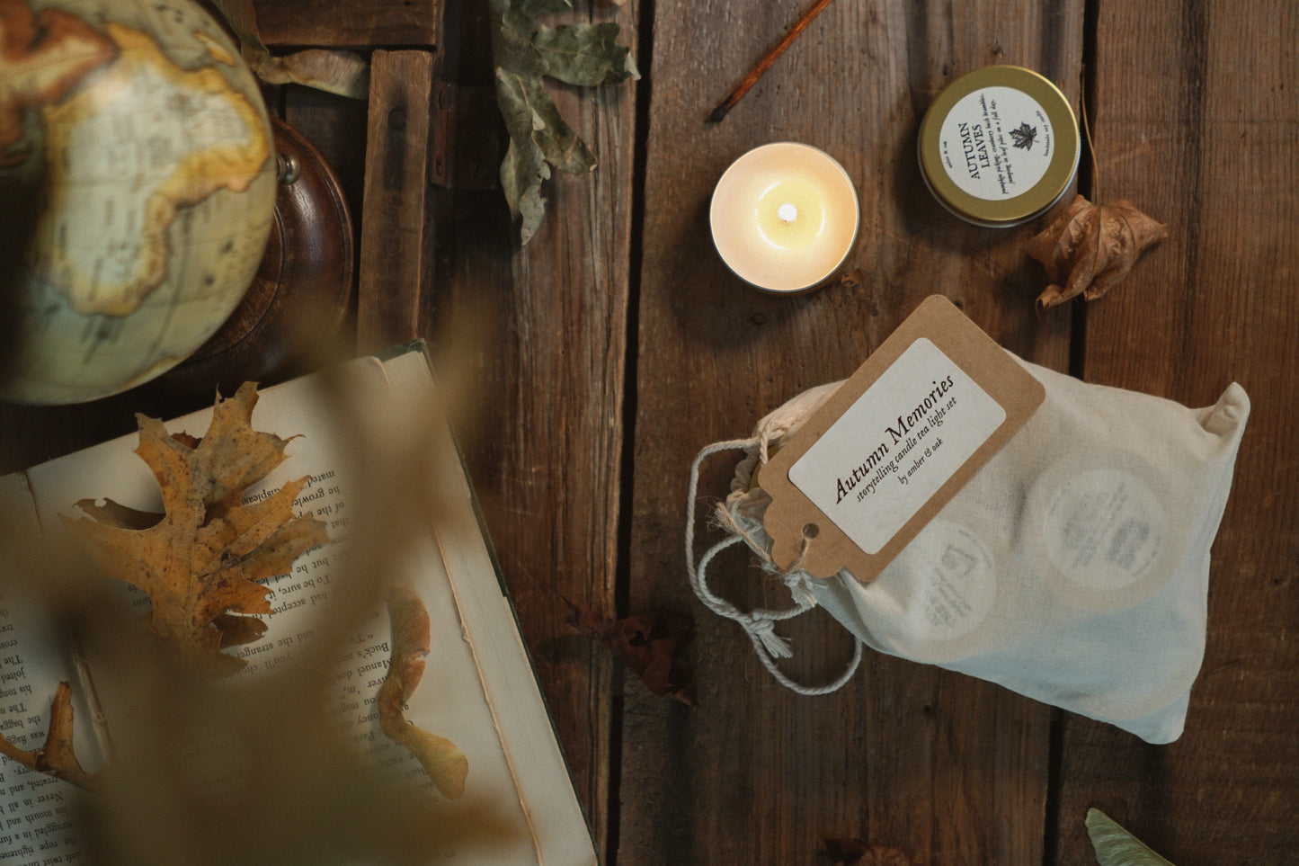 Autumn Memories Tea Light Set
