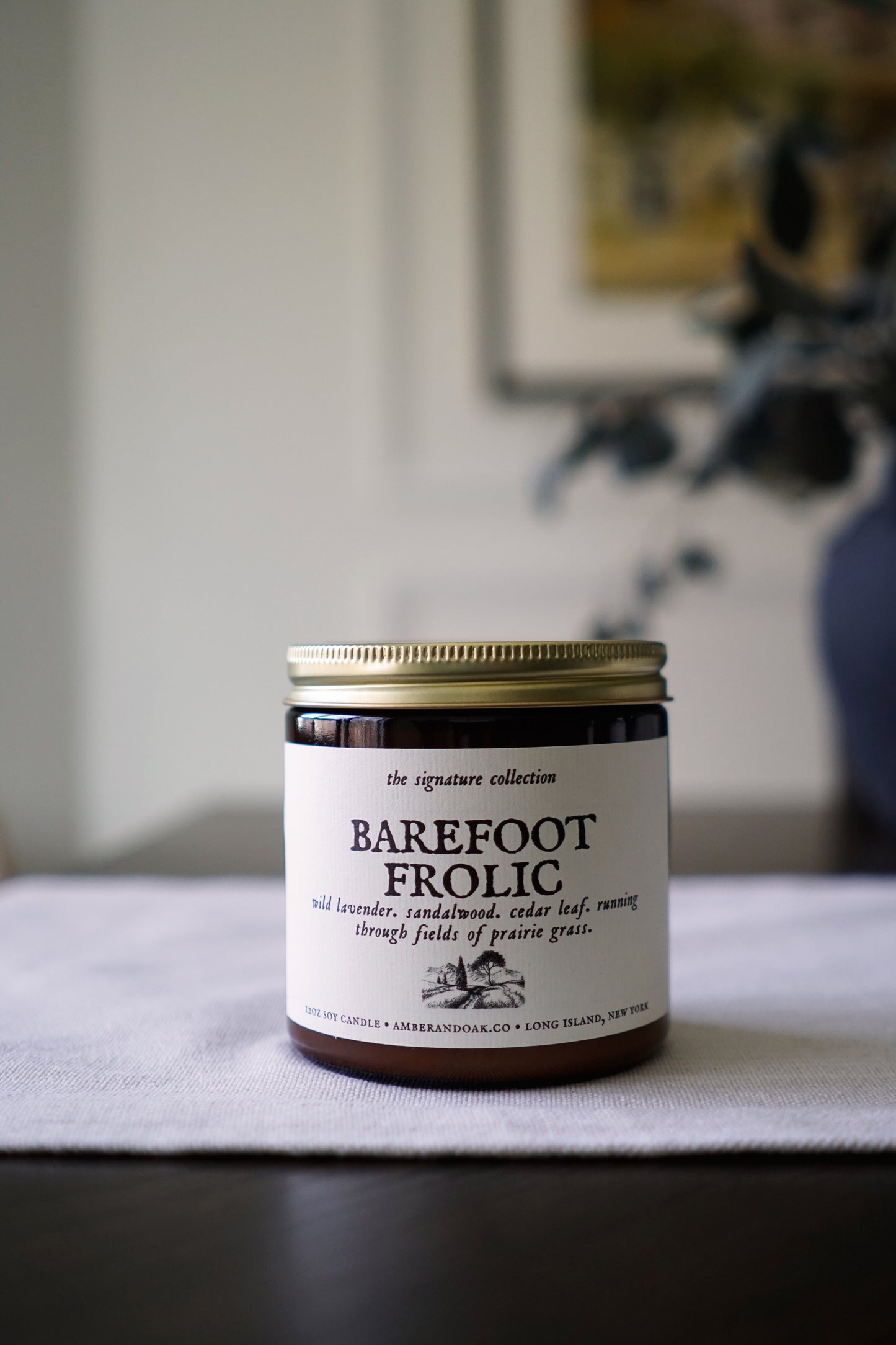 Barefoot Frolic Double Wick 12 oz Candle