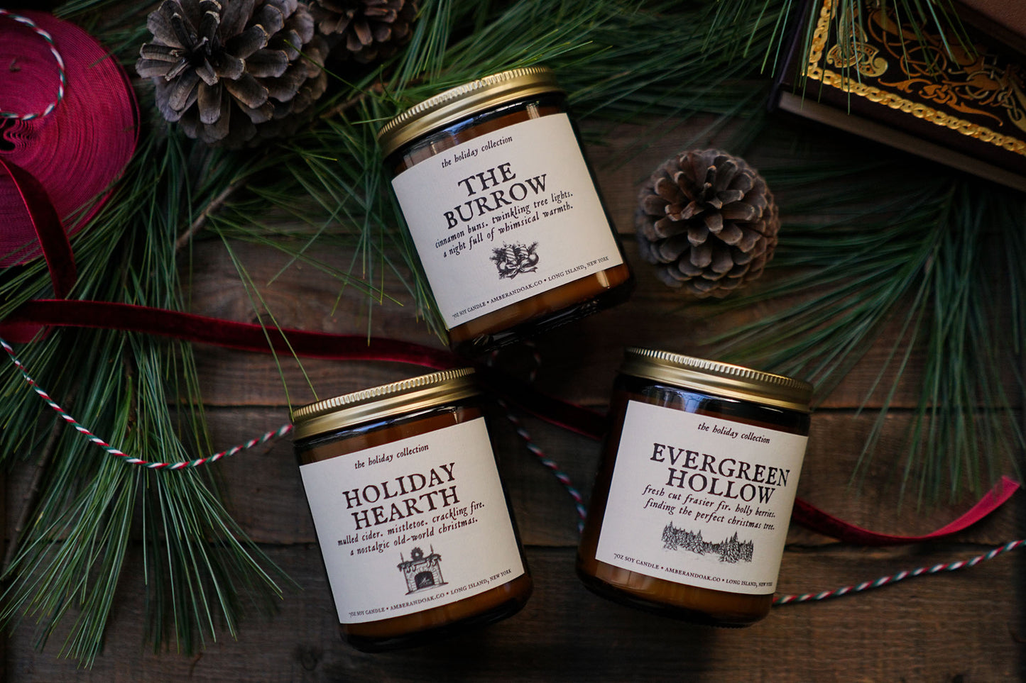 Holiday Candle Trios