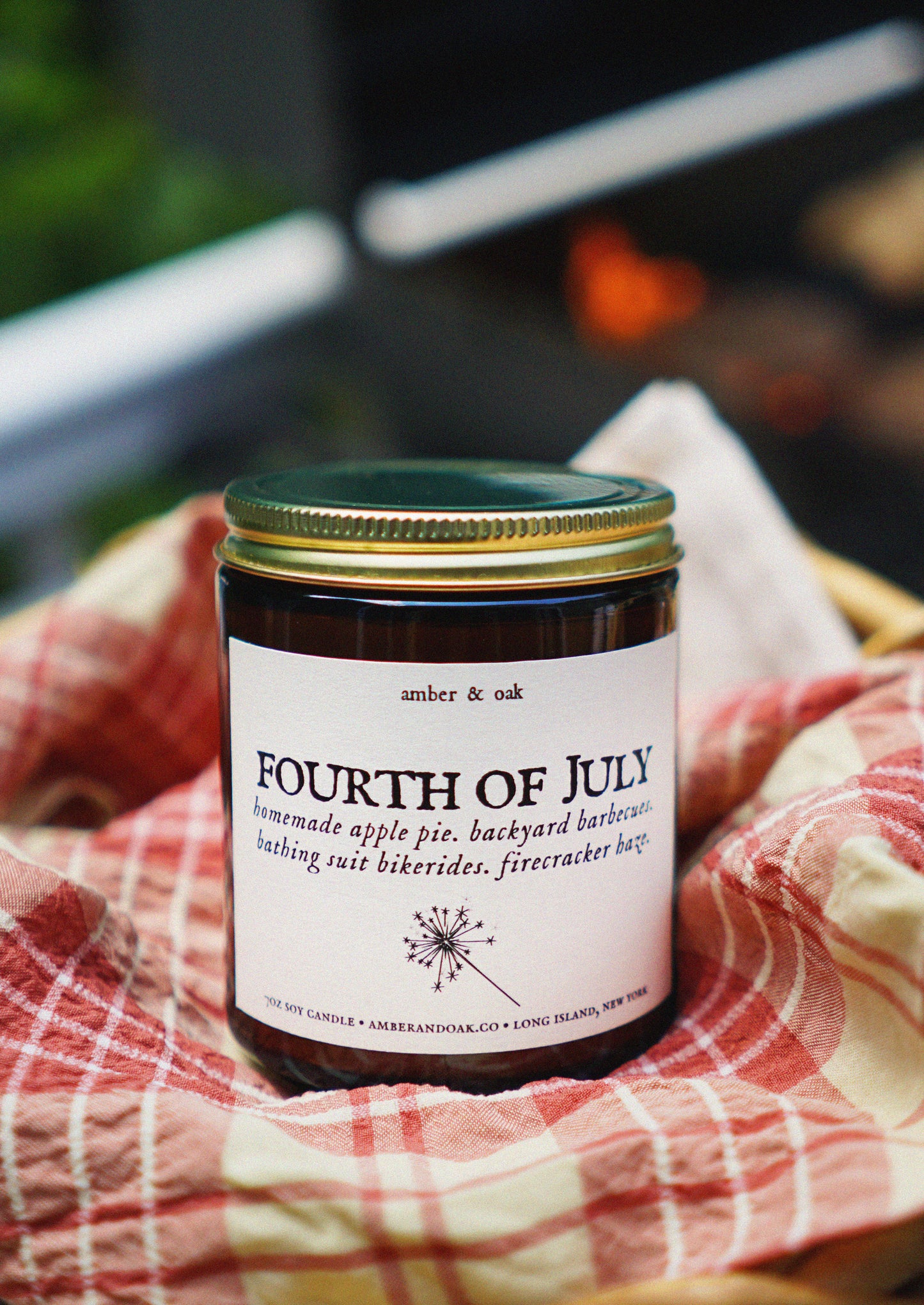 4th of July 7oz Candle