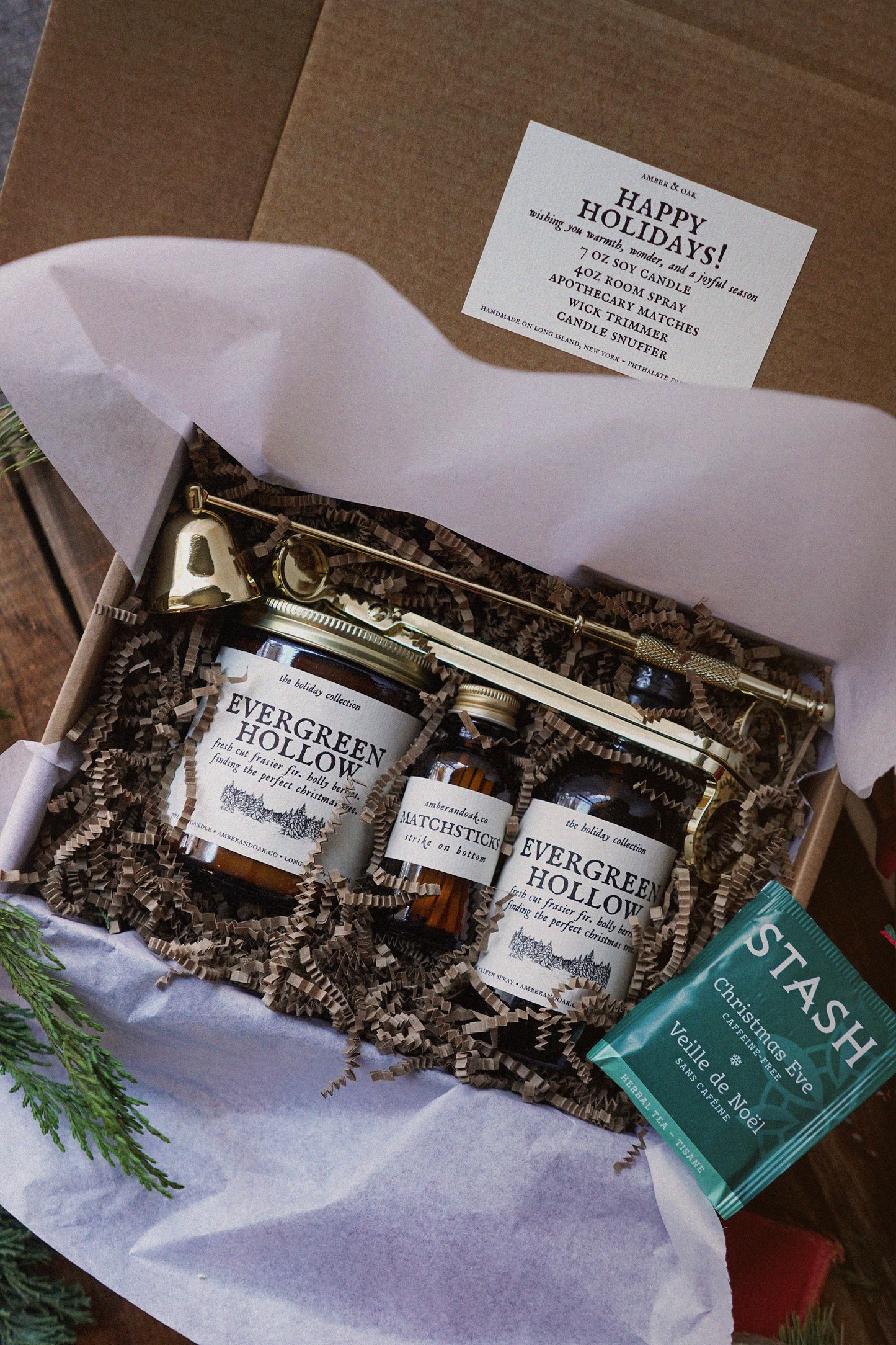 Holiday Candle Gift Box