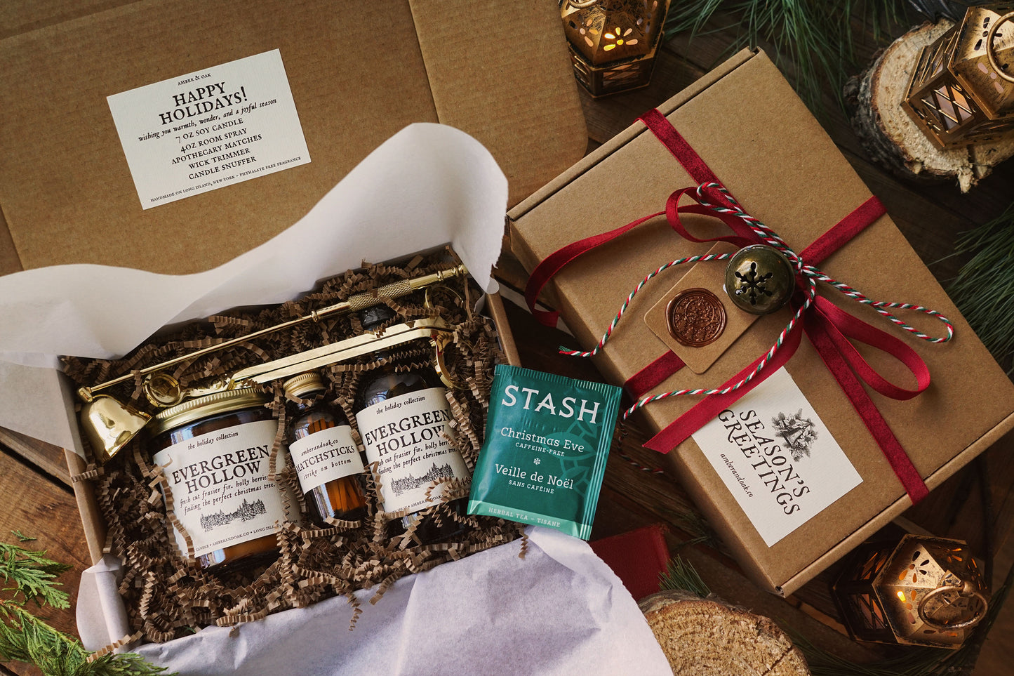 Holiday Candle Gift Box