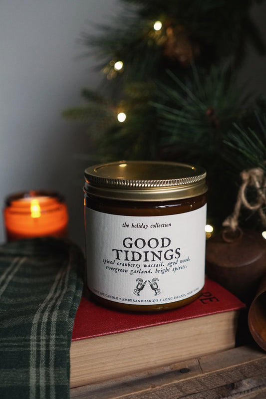 Good Tidings 12oz Soy Candle