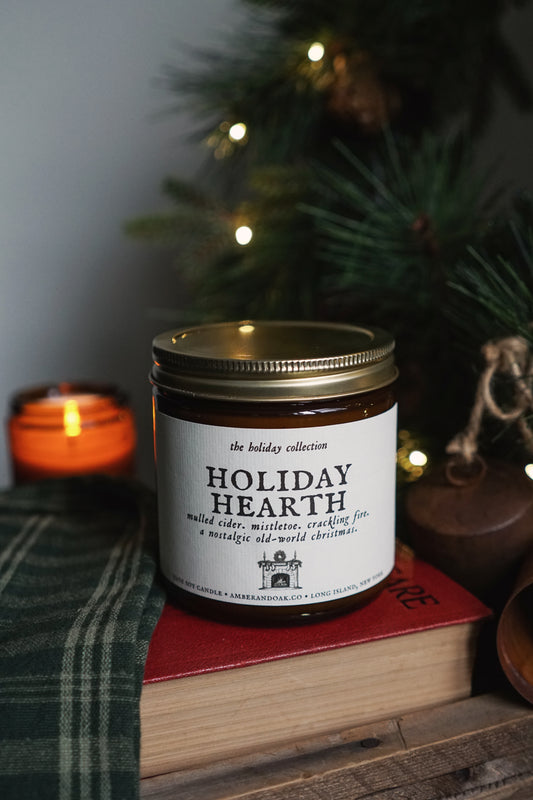 Holiday Hearth 12oz Soy Candle