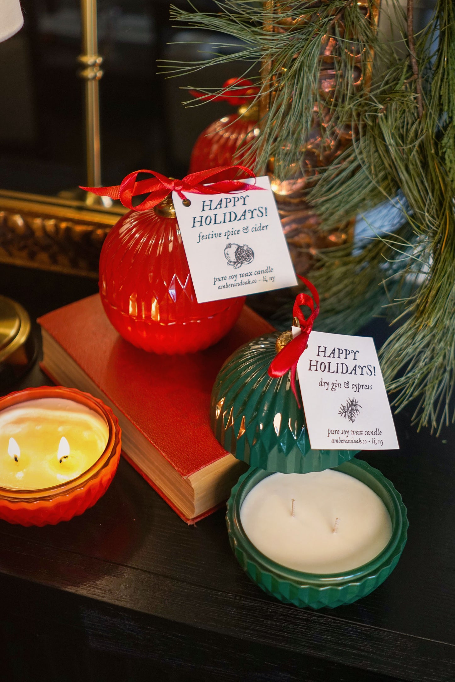 Ornament Decor Candle