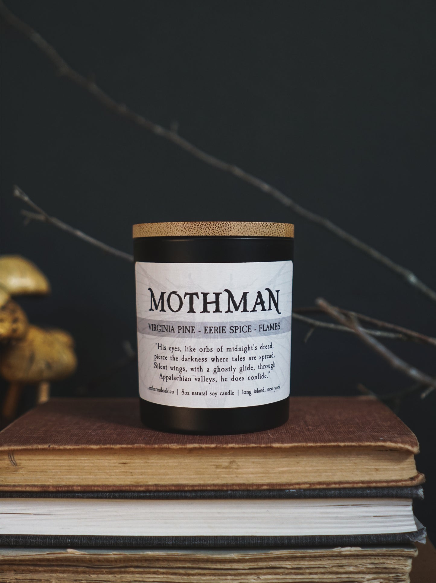 Mothman Soy Candle