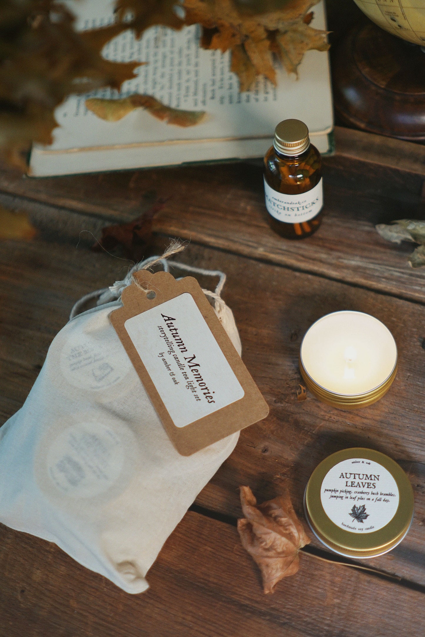 Autumn Memories Tea Light Set