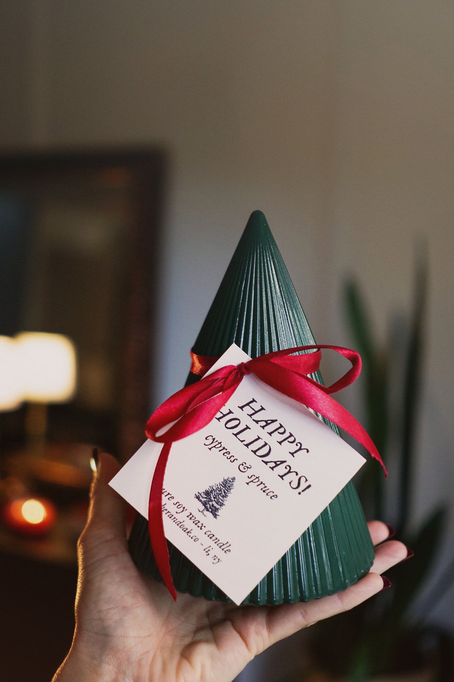 Christmas Tree Decor Candle