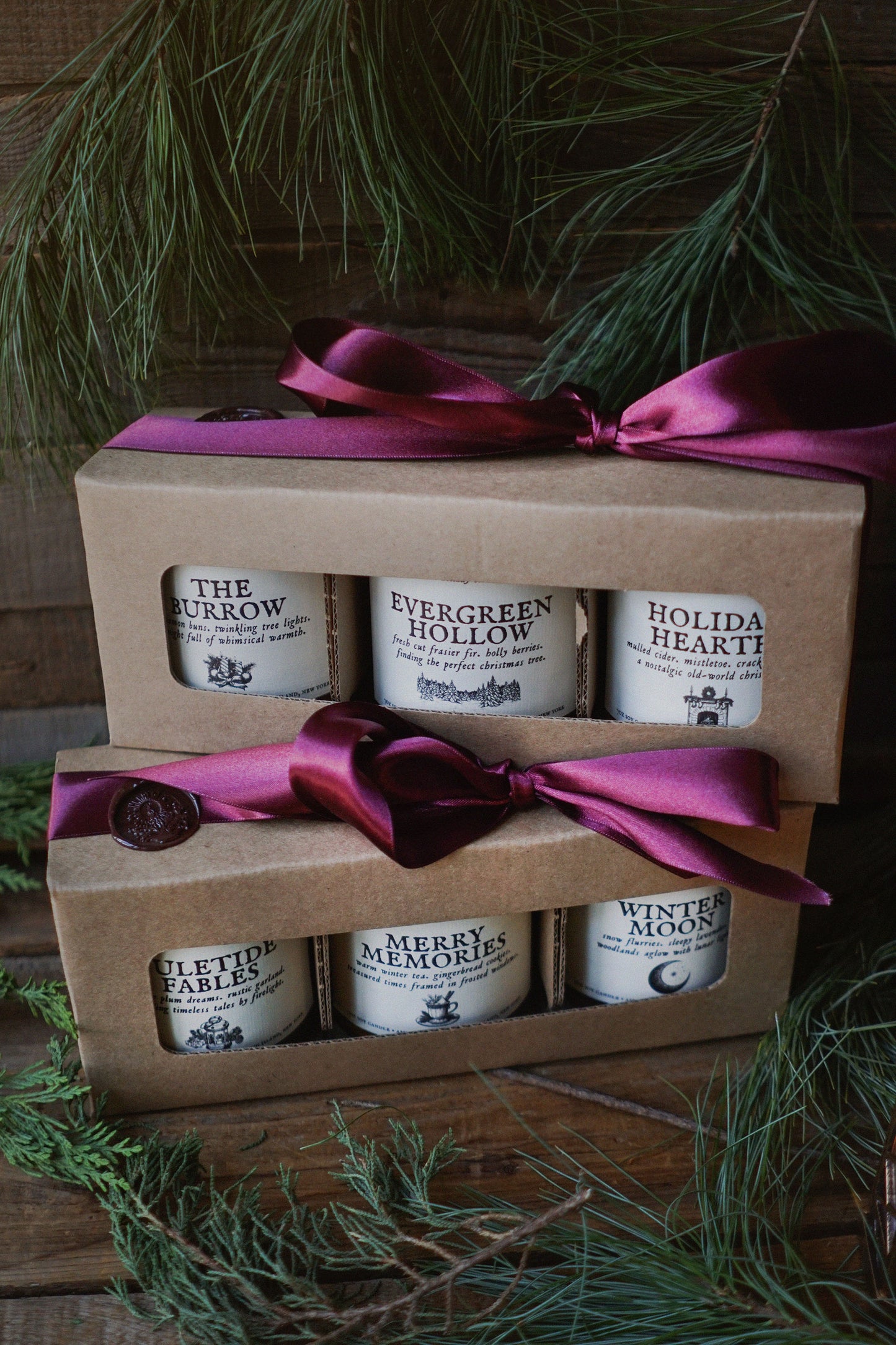 Holiday Candle Trios