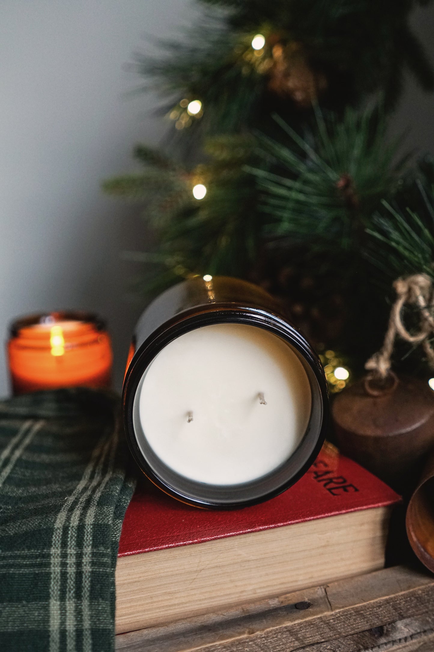 Holiday Hearth 12oz Soy Candle