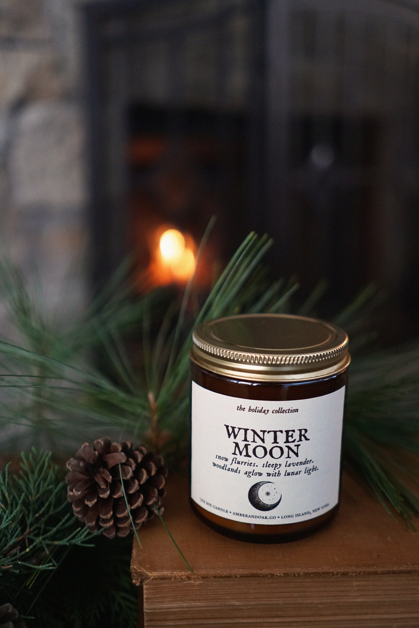 Winter Moon 7oz Soy Candle