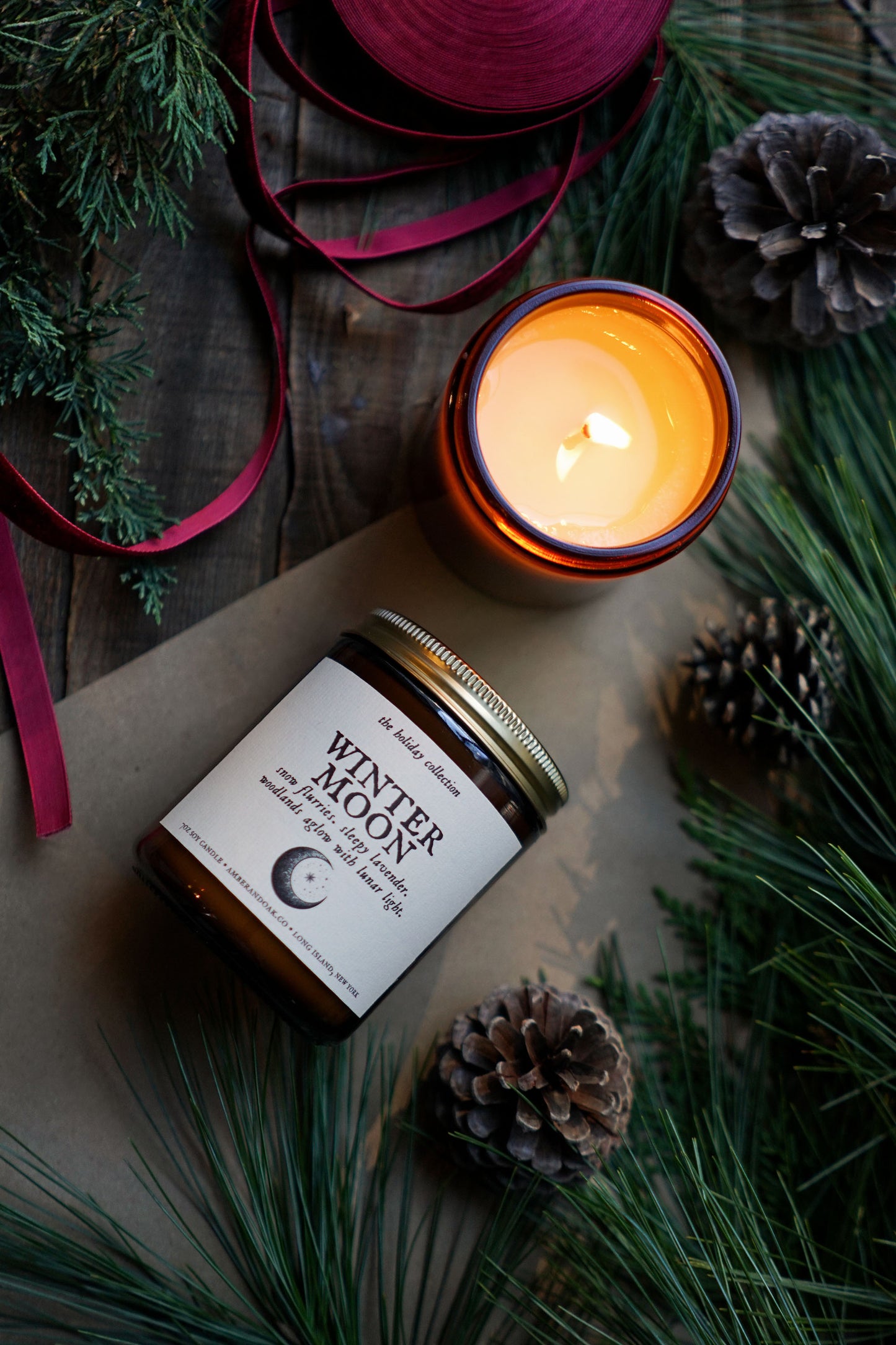Winter Moon 7oz Soy Candle